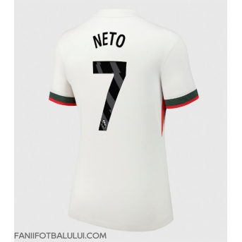Chelsea Pedro Neto #7 Tricou Fotbal Replică 2025-26 Femei Deplasare